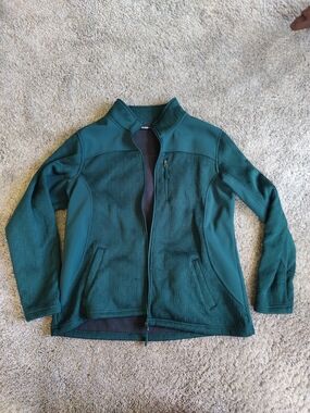 Swiss Tech Teal Full-Zip Performance Jacket